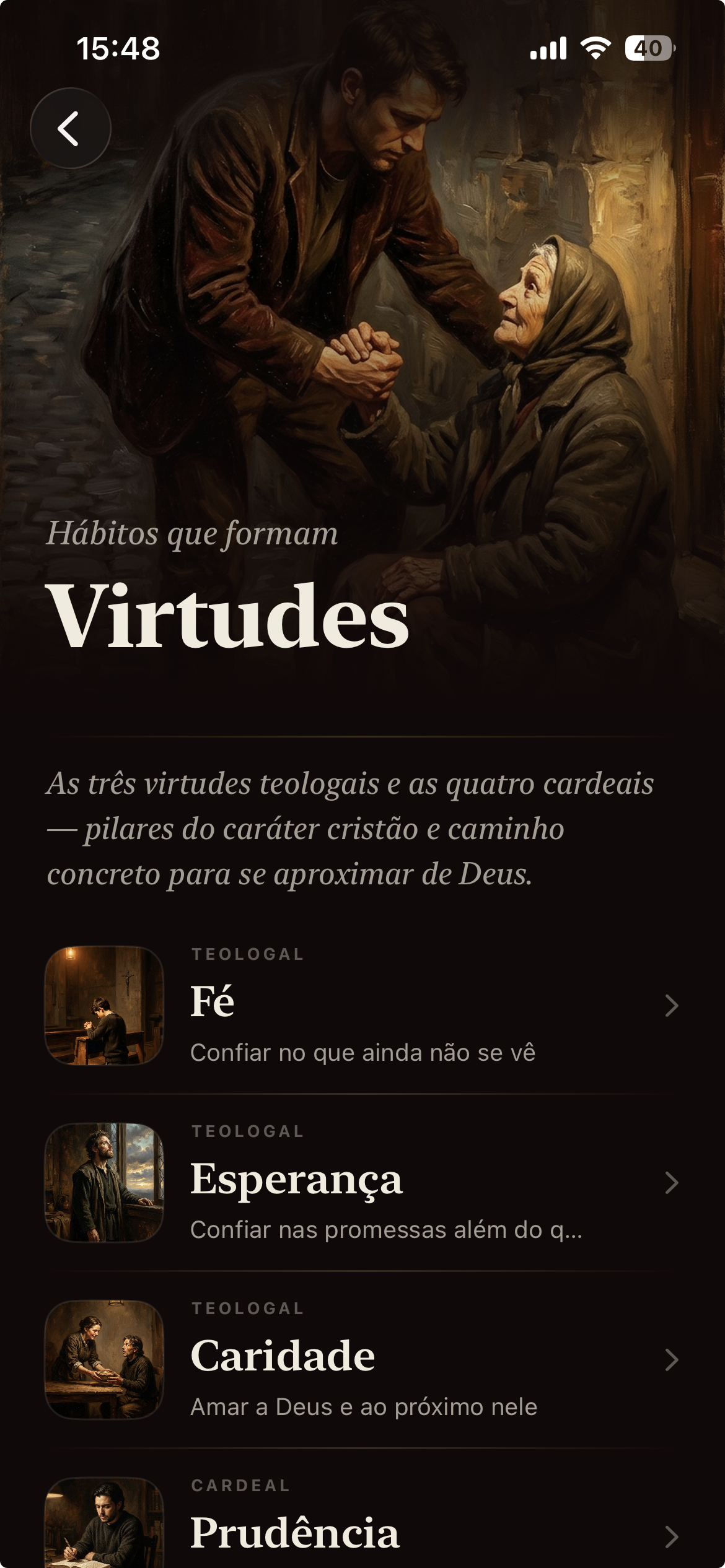 Tela de Virtudes